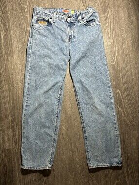Vintage Empyre Y2K Skater Jeans Mens 26x32 Embroidered Logo